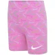 Nike Meisjes Swoosh Logo Biker Shorts (Roze)