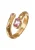 Haze&Glory Ring  goud / lichtroze