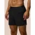 Castore regular fit casual short – zwart