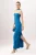 TRENDYOLMİLLA Dames Groen Effen Maxi Mouwloos Recht Avond & Gala Jurk