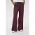 Kaffe wide leg high waist broek donkerrood
