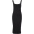 Lange jurk van katoenjersey voor vrouwen Urban Classics Basic