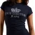 Juicy Couture Heritage hilton washed single jersey fitted longline t shirt