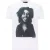 Dsquared2 Cool Fit Bob Marley Quote Design Wit T-shirt
