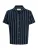 Jack & Jones Junior Overhemd ‘JORCOBA’  nachtblauw / wit