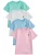 Next Shirt  hemelsblauw / lichtgroen / rosa / wit