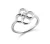 Orphelia Dames 925 Sterling Zilveren Ring – Zilver ZR-7472