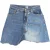 Loewe Patchwork Denim Rok in Blauw Katoen