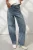 Brede Pijpen Baggy Fit Denim Jeans