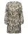 SAINT TROPEZ Jurk ‘SZRipley’  beige / olijfgroen