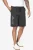 Jan Vanderstorm loose sweatshort PERMARSEN Plus Size antraciet