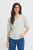 Fransa Blouse  lichtgroen / wit