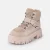 Vegan nubuck/faux fur sneakers dames Buffalo Aspen Com Mid Warm
