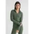 TRENDYOLMİLLA Dames Kaki Effen Getailleerd Sport Blazers