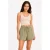 Hoge Taille Structuur Wijde Shorts