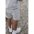 LEVV Little regular waist sweatshort lichtgrijs