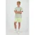 Raizzed relaxed regular waist sweatshort limegroen