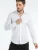 7Camicie Zakelijk overhemd ‘Firenze Essentials Poplin Stretch Man Shirt White’  wit