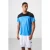 Heren T-shirt met kleurblokken en ronde hals