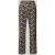milano italy Flared stoffen broek met elastische band