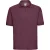 Russell Heren Klassiek Polycotton Poloshirt (Bourgondië)