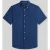 Tommy Hilfiger regular fit overhemd met korte mouwen van puur linnen