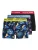 Jack & Jones Male Ondergoed Jacflower Bird Trunks 3 Pack Noos