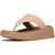 FitFlop F-mode leather flatform toe-post sandals
