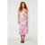 Fabienne Chapot Lisa Dress Hot Pink/cream White