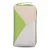 ZWEI Portemonnee ‘Jana’  beige / lichtgroen / zilver