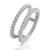 Orphelia ‘Chic’ Dames 925 Sterling Zilveren Ring – Zilver ZR-7537