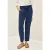 Cecil Dames Gedessineerde Loose Fit broek in Blauw