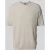 Boss Orange regular fit T-shirt van mix van katoen en linnen model ‘KAJORDINO’