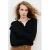 Caroll gebreid vest met wol en kasjmier – zwart