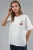 Oversized Geborduurd Gebreid T-shirt
