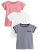 Next Shirt  navy / lichtroze / wit