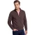 Katoenen vest bruin effen Baileys normale fit