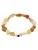 Pilgrim Armband ‘Iris’  cognac / geel / wit
