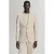 Mango Man slim fit gestreept colbert – lichtbeige
