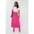 EsQualo Skirt Maxi Wide Pink