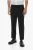 Low-Wait Slim Fit REM-broek met trekkoord in de taille in zwart