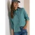 Hedblouse met lange mouwen van corduroy