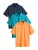 Next Functioneel shirt  navy / petrol / oranje