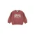 Dirkje oversized sweater met tekst – rood
