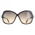 Tom Ford Rosemin FT1013 01B glanzend zwart smoke gradient zonnebril