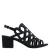Graceland sandalettes met strass zwart
