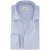 Eton Houndstooth King overhemd geruit lichtblauw semi-wide collar