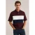 WE Fashion boxy gestreepte polo – umberwine