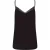 Ted Baker Lulea Chiffon Inzetstuk Zwarte Cami Top