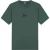 Malelions Men Striped Signature T-Shirt | Dark Green